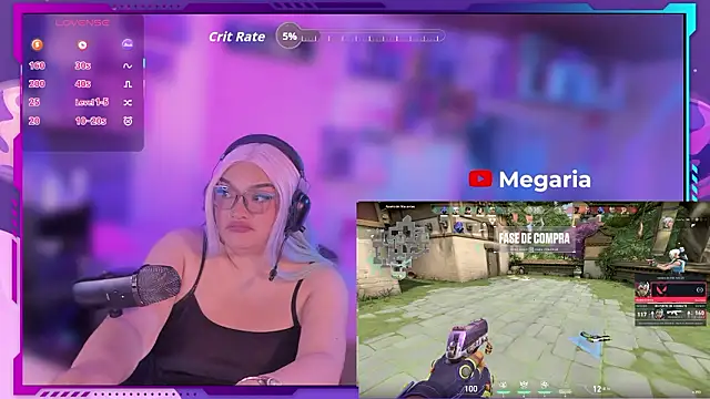 Snapshot of MegariaB chatting on 21, 2, 2026 MegariaB online show from 21, 2, 2026