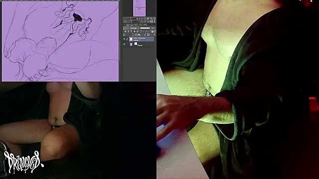 Snapshot of DrenchedArt chatting on 5, 12, 2024 DrenchedArt online show from 5, 12, 2024