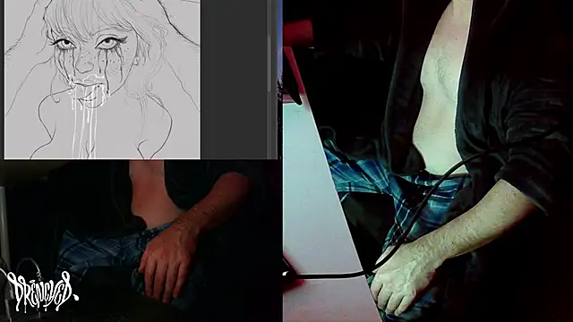 Snapshot of DrenchedArt chatting on 12, 12, 2024 DrenchedArt online show from 12, 12, 2024