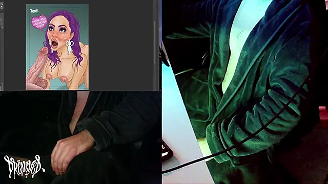 Snapshot of DrenchedArt chatting on 23, 12, 2024 DrenchedArt online show from 23, 12, 2024