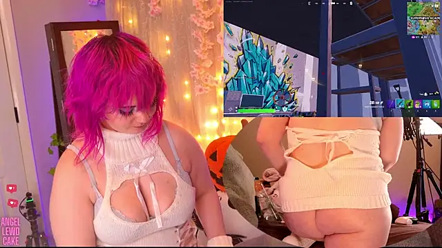 Angel-Lewd-Cake online show from 17, 10, 2025