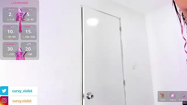 Snapshot of CurvyViolet chatting on 19, 12, 2024 CurvyViolet online show from 19, 12, 2024