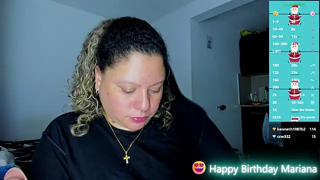 Snapshot of mariana_maze chatting on 26, 12, 2024 mariana maze online show from 26, 12, 2024