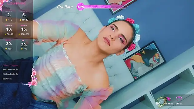 valentina princess  online show from 15, 1, 2025
