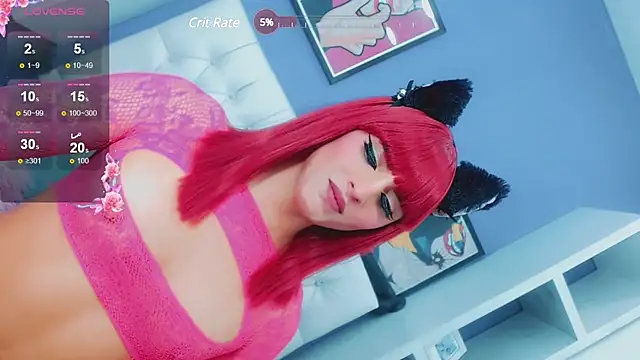 valentina princess  online show from 17, 1, 2025