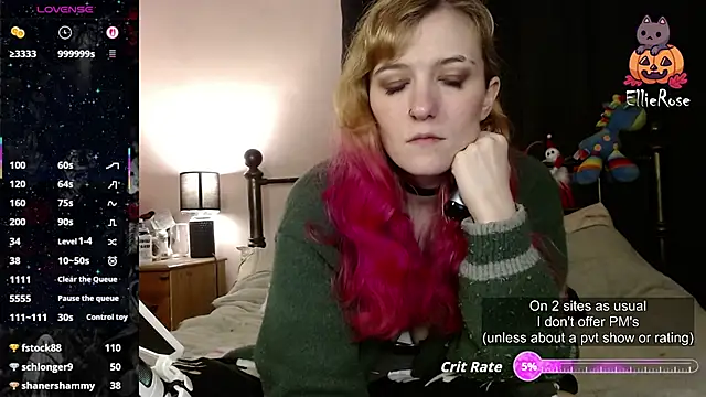 EllieeRose online show from 14, 3, 2026