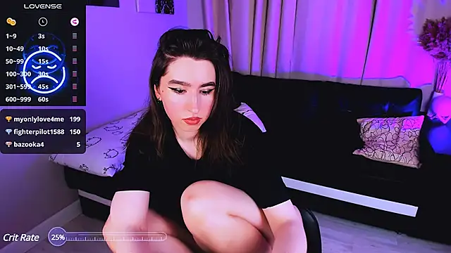 Lily xBabe online show from 26, 1, 2025
