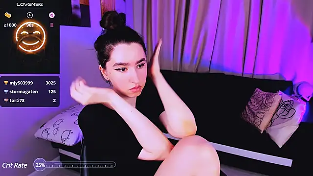 Lily xBabe online show from 1, 3, 2025
