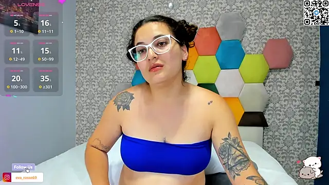eva rosse69 online show from 23, 2, 2025