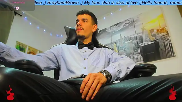 Snapshot of BRAYHAMBROWN chatting on 9, 10, 2025 BRAYHAMBROWN online show from 9, 10, 2025
