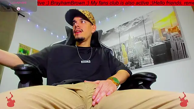 Snapshot of BRAYHAMBROWN chatting on 6, 11, 2025 BRAYHAMBROWN online show from 6, 11, 2025