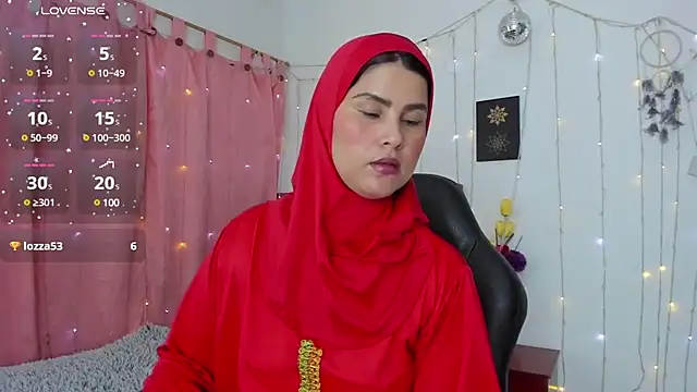 AishaAmin  online show from 26, 2, 2025
