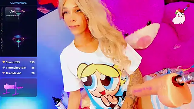 Alexa Chanell Oficial online show from 1, 2, 2025