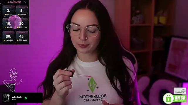 Billiexxox online show from 1, 11, 2025