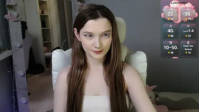 White kitty01 online show from 17, 1, 2025