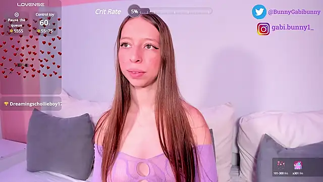 gabi bunny online show from 25, 2, 2025