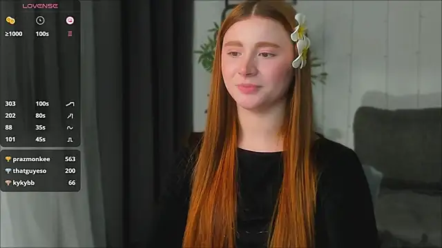 Freckle Diyana online show from 9, 2, 2025