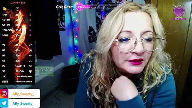 Ally Sweety online show from 30, 9, 2025