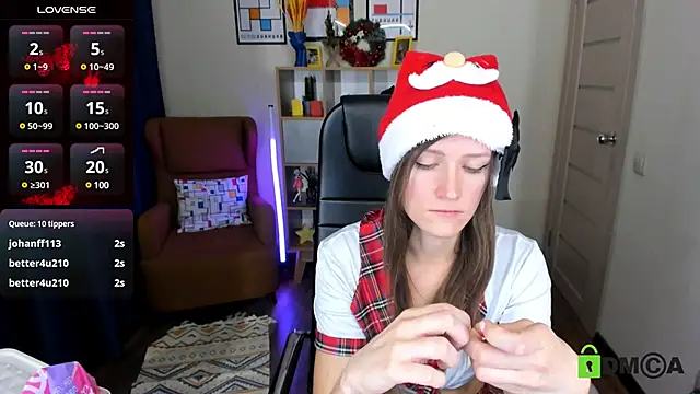 Snapshot of FrancescaCollins chatting on 27, 12, 2024 FrancescaCollins online show from 27, 12, 2024