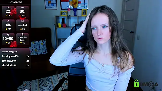 Snapshot of FrancescaCollins chatting on 25, 2, 2025 FrancescaCollins online show from 25, 2, 2025