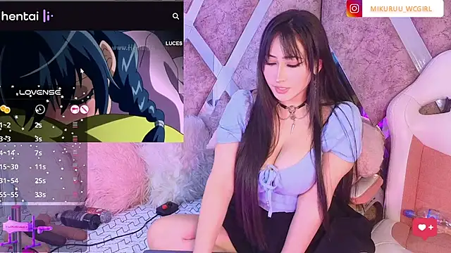 Snapshot of mikuru_hara chatting on 13, 1, 2025 mikuru hara online show from 13, 1, 2025