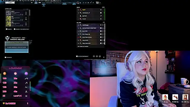 Irinaa Scarlett online show from 13, 1, 2026