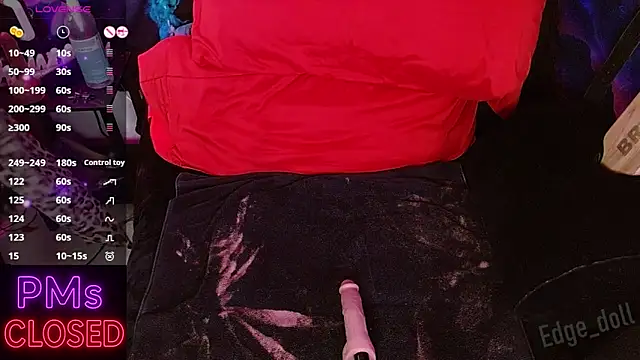 Edge Doll online show from 7, 11, 2025