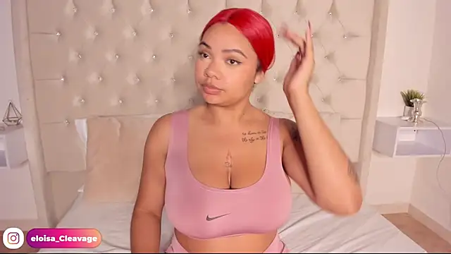 Eloisa cleavage  online show from 8, 1, 2025