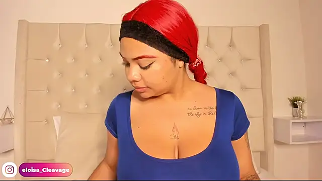 Eloisa cleavage  online show from 14, 1, 2025