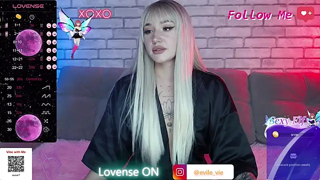 Eva Evile online show from 21, 12, 2024