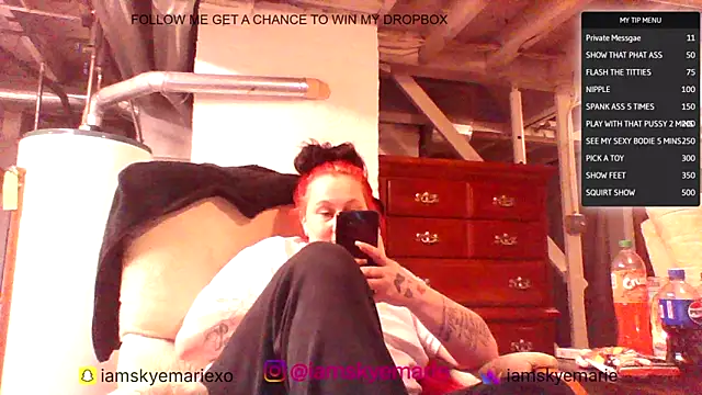 iamskyemarie  online show from 22, 12, 2025