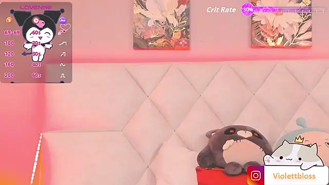 Violettbloss online show from 21, 10, 2025