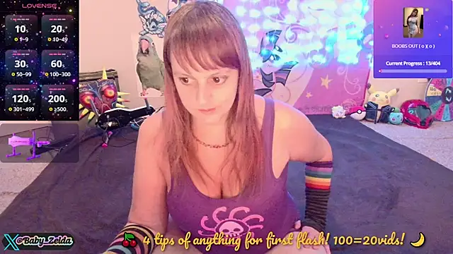 BabyZelda online show from 12, 11, 2025