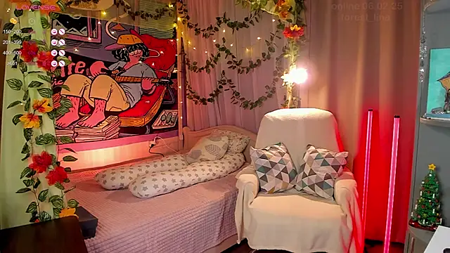 Snapshot of _Forest_Lina_ chatting on 6, 2, 2025 Forest Lina online show from 6, 2, 2025