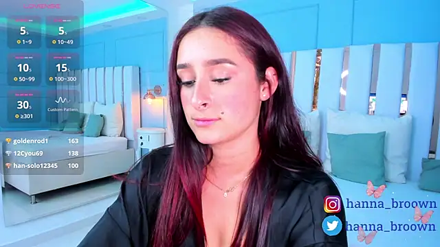 Snapshot of hannaa_brown chatting on 20, 1, 2025 hannaa brown online show from 20, 1, 2025