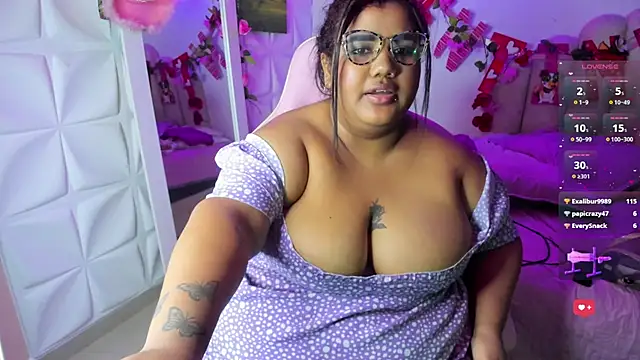 Snapshot of NaomiAsha chatting on 19, 2, 2025 NaomiAsha online show from 19, 2, 2025