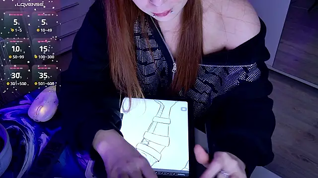 Snapshot of ValBae chatting on 8, 3, 2026 ValBae online show from 8, 3, 2026