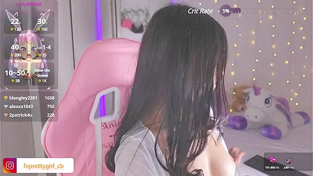 urfavprettygirl online show from 18, 1, 2025