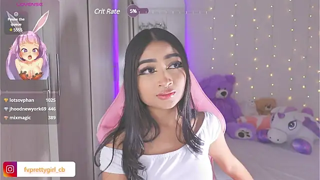 urfavprettygirl online show from 16, 3, 2025