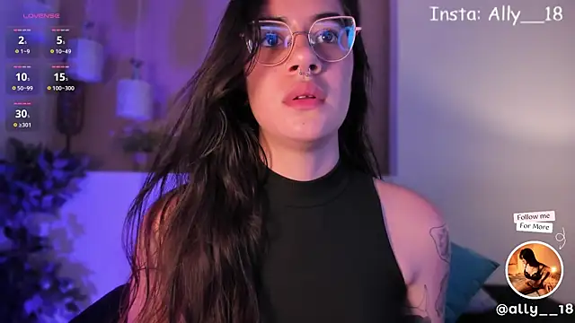 Snapshot of Ally_addams chatting on 14, 1, 2025 Ally addams online show from 14, 1, 2025