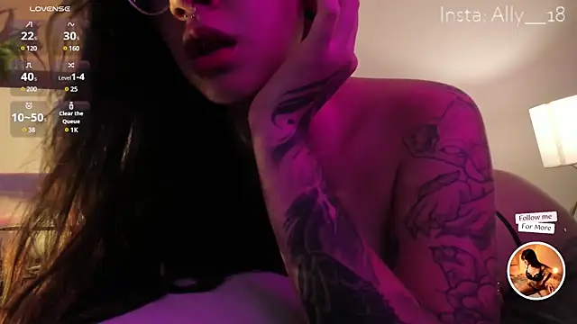 Snapshot of Ally_addams chatting on 13, 2, 2025 Ally addams online show from 13, 2, 2025