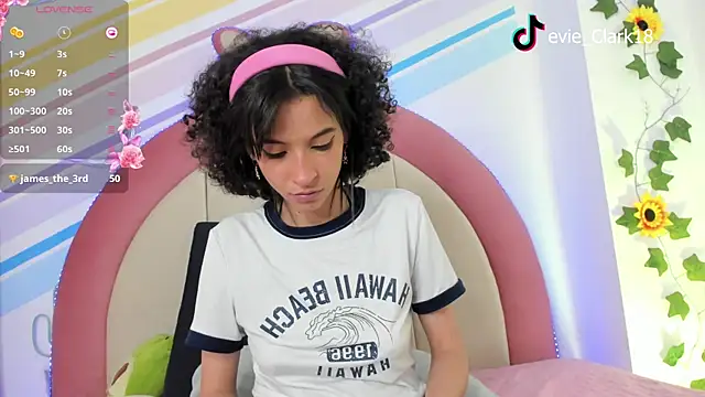 Evie Clark online show from 24, 1, 2025