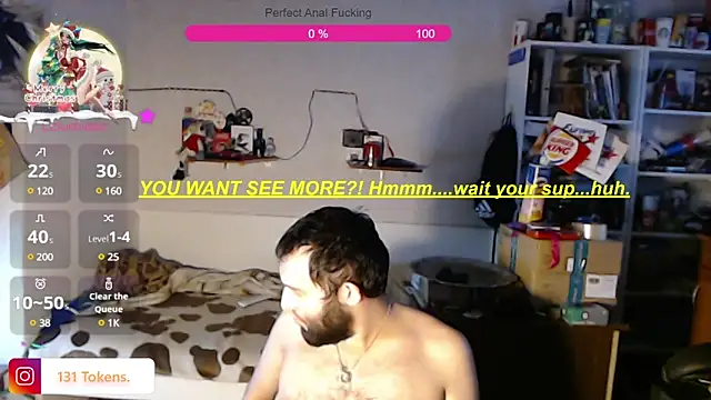 BISEXGOOD777 online show from 17, 1, 2025