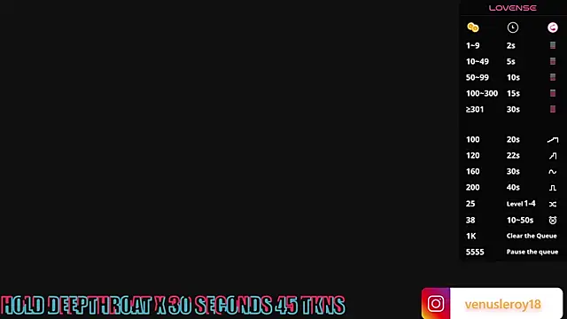 venusleroy  online show from 9, 1, 2025