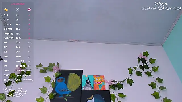 Mxss Honey online show from 24, 10, 2025