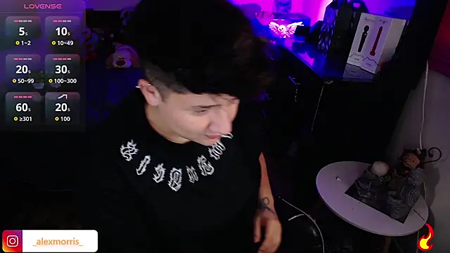  AlexMorris online show from 17, 1, 2026