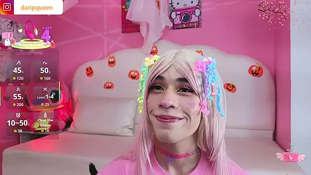 DaripQueen online show from 14, 10, 2025