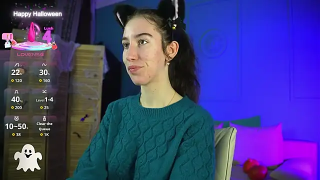 Snapshot of Belle_Via chatting on 31, 10, 2025 Belle Via online show from 31, 10, 2025