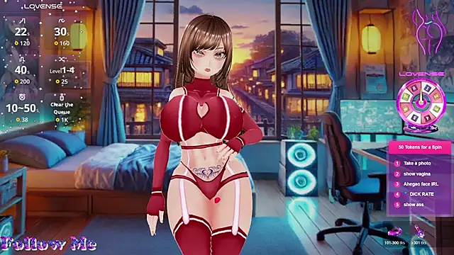 Hanaedamngirl online show from 20, 12, 2025