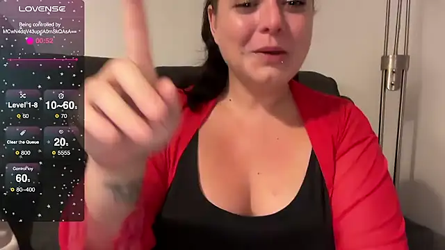 NaughtyWifeUK online show from 21, 9, 2025